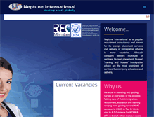 Tablet Screenshot of neptuneinternational.org